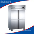 KD1.0L4W Restaurant equipment commercial refrigerator and freezer, stainless steel freezer